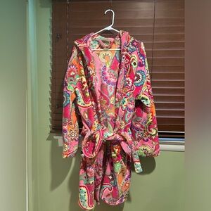 Vera Bradley Hooded Robe L/XL